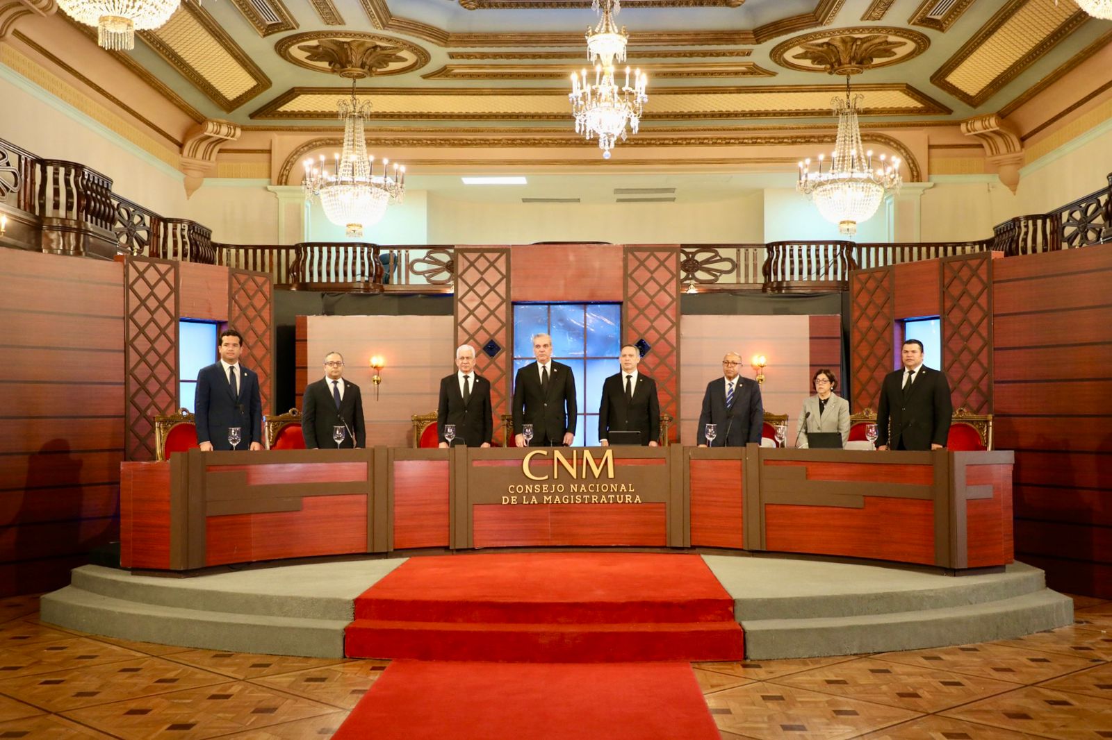 Presidente Abinader encabeza la tercera sesión de vistas públicas del Consejo Nacional de la Magistratura
